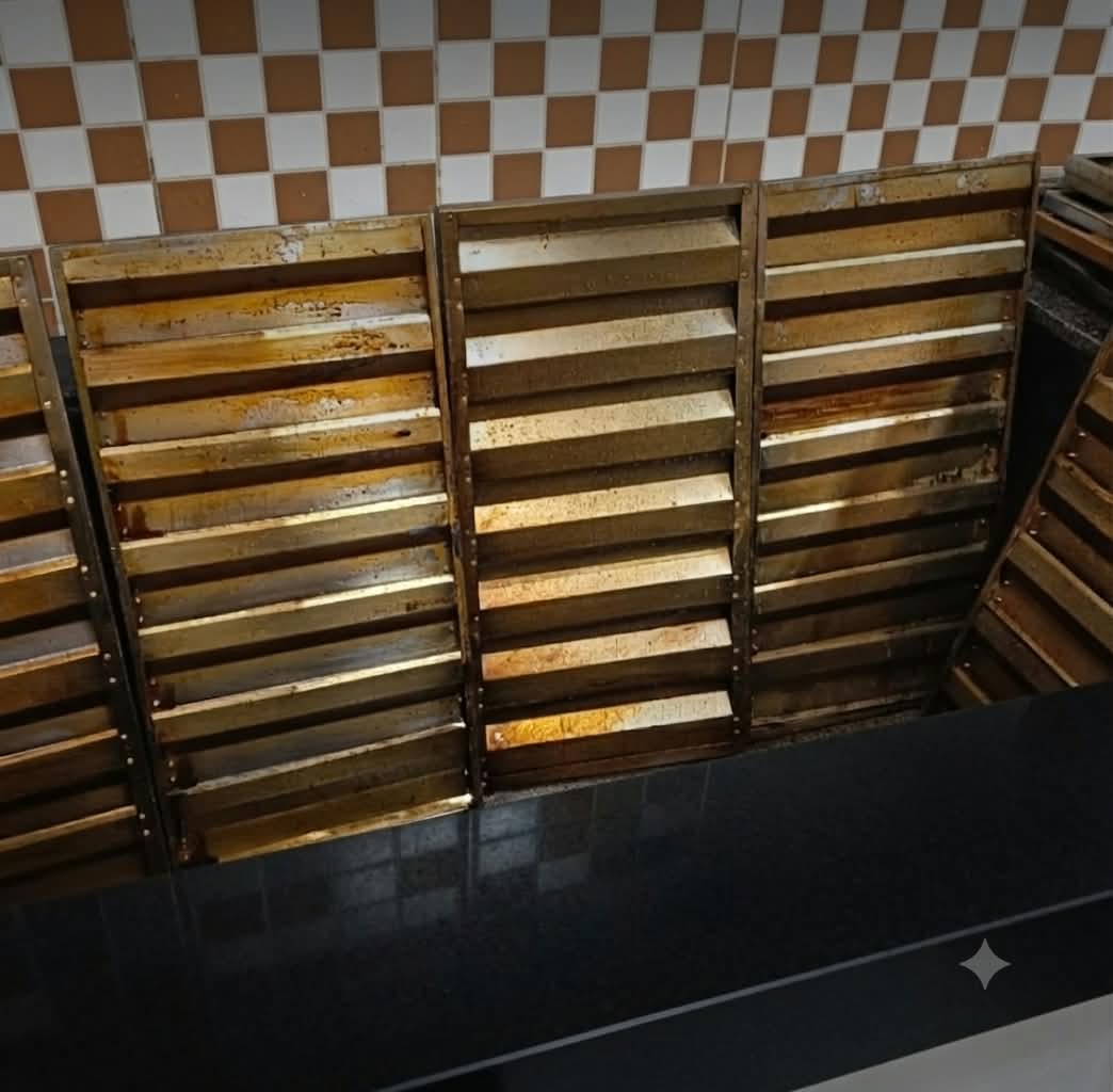 Restaurant Hood Cleaning — before cleaning